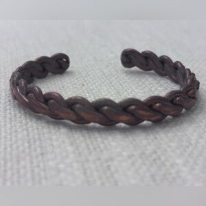 Copper Braided Women’s Bracelet